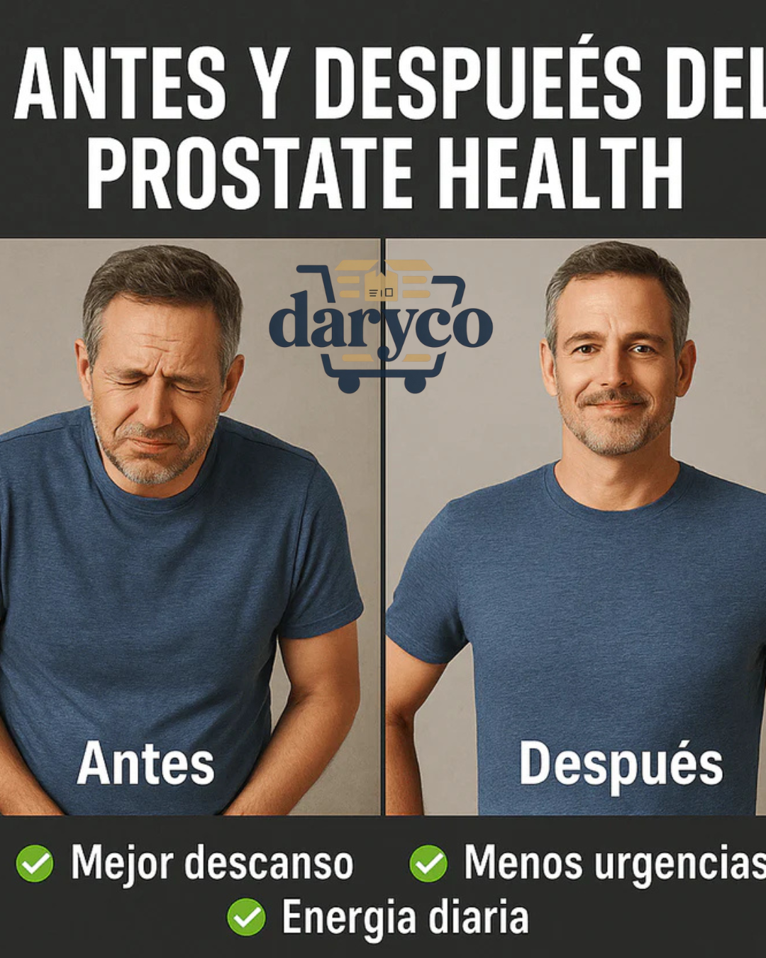 COMBO SALUD DE LA PRÓSTATA + REFUERZO DE ÓXIDO NÍTRICO