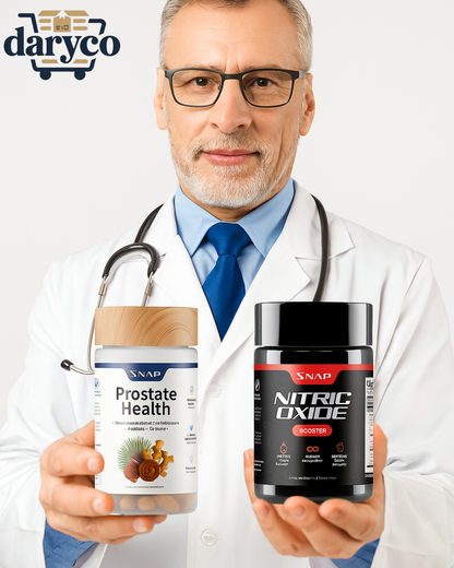 COMBO SALUD DE LA PRÓSTATA + REFUERZO DE ÓXIDO NÍTRICO